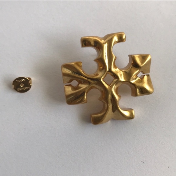 🔥🔥HOT PRICE🔥🔥NEW TORY BURCH ROXANNE LOGO STUDS - Picture 5 of 6